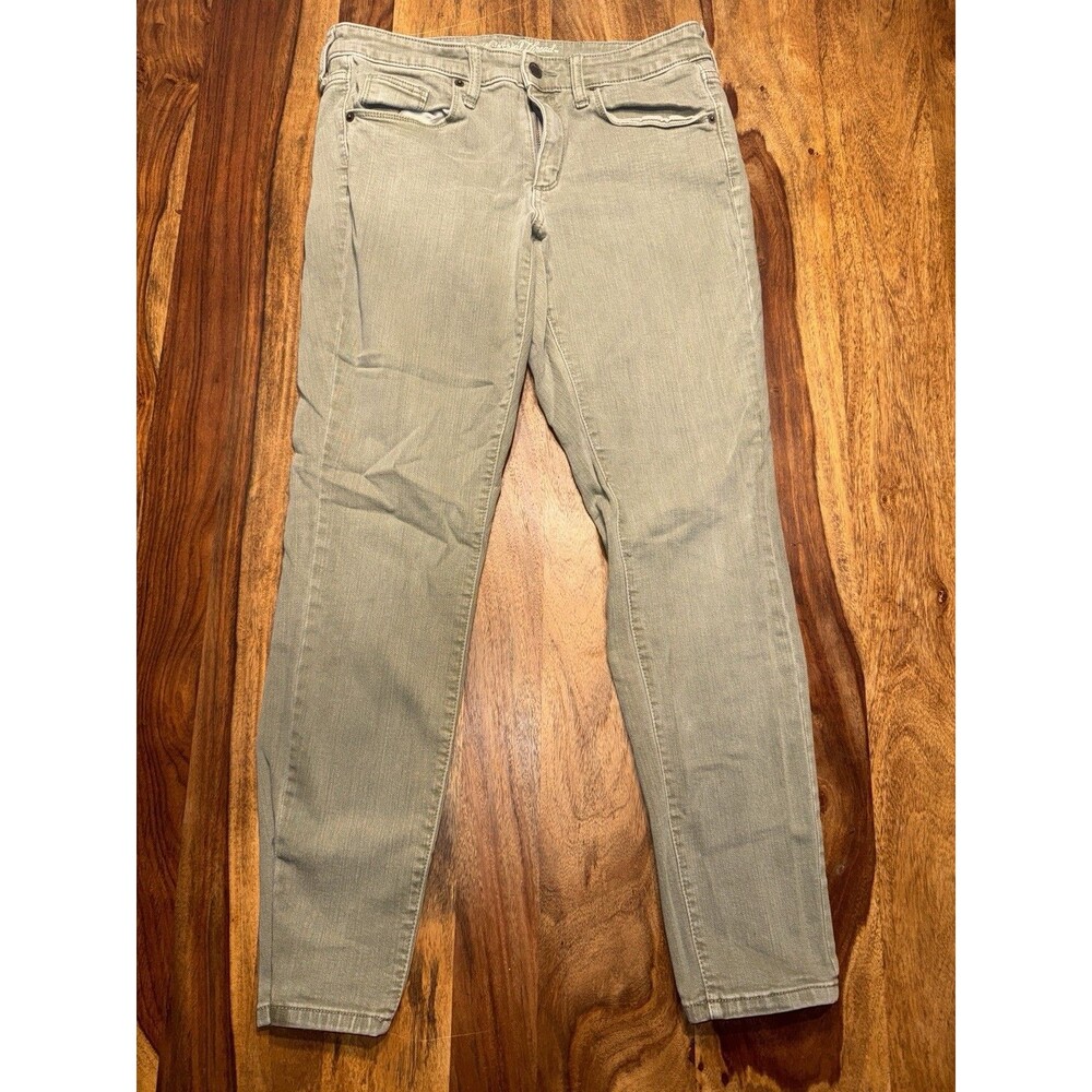 Universal Thread Women’s Green Army Olive Mid-rise Skinny jeans Sz 10 / 30R